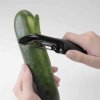 OXO-Obieraczka prosta obustronna czarna Good Grips